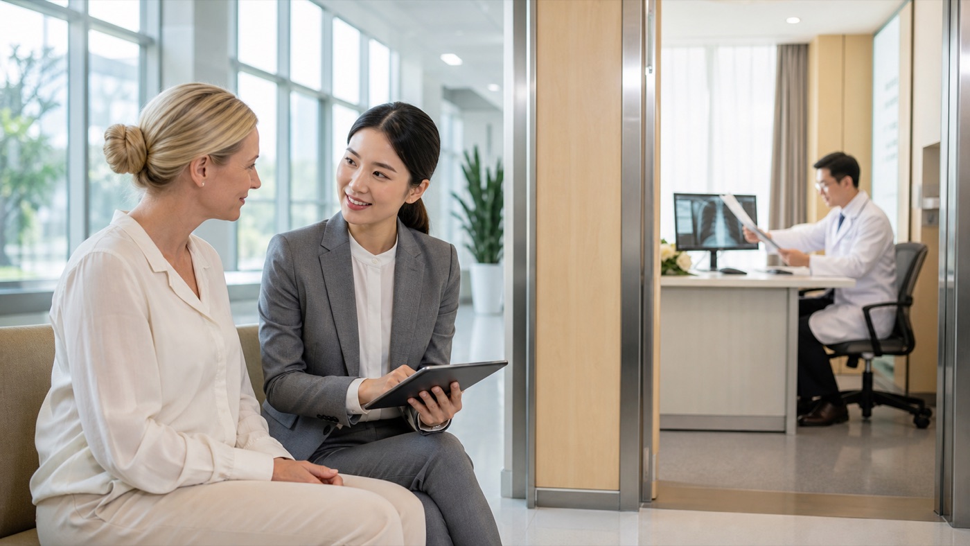 Medical treatment in China with bilingual patient support