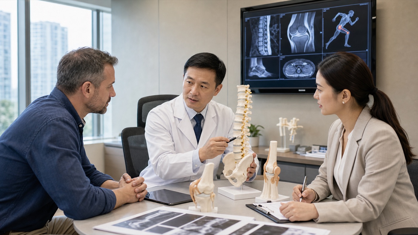 Orthopedic surgery China consultation for foreign patients.